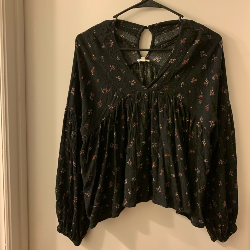 Long sleeve blouse